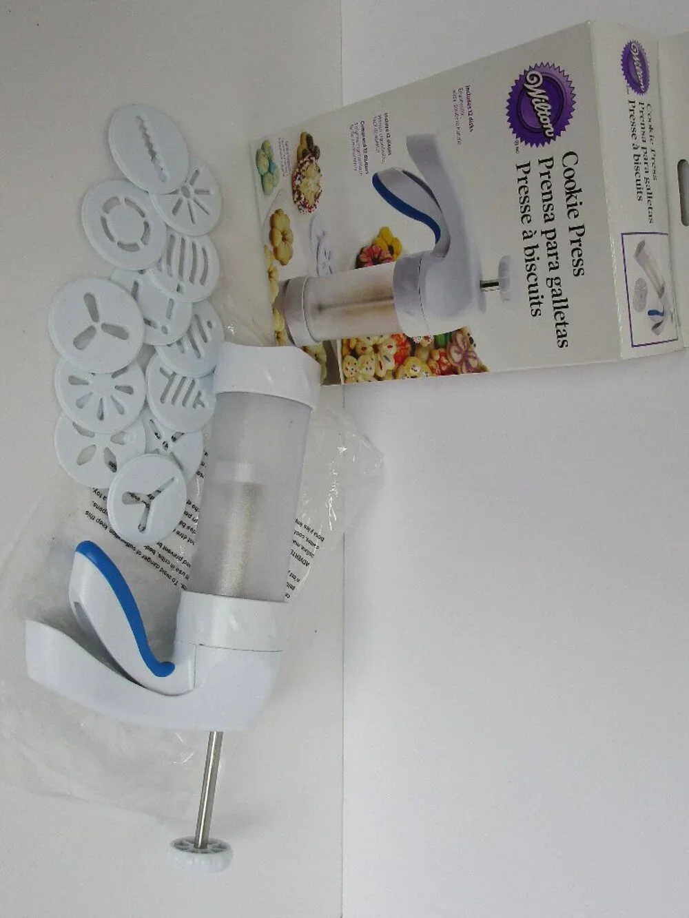 Wilton cookie press